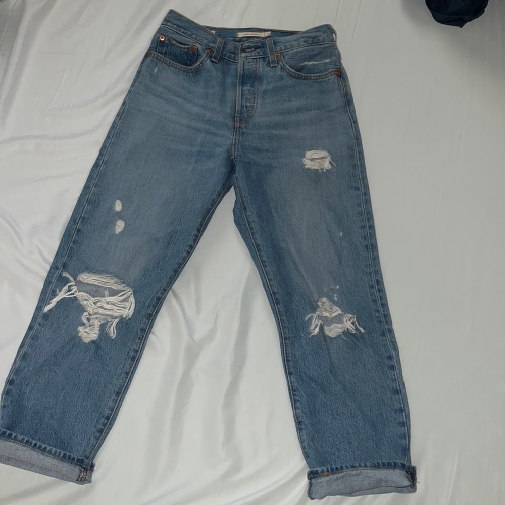 Levi Wedgie Straight Jeans
